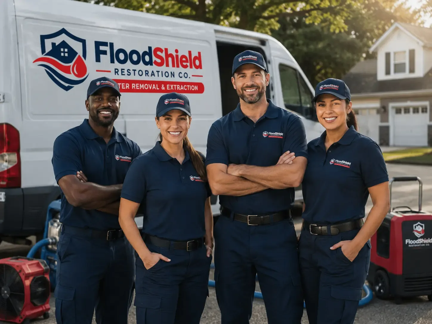 Flood Damage Restoration company in Drayden, MD